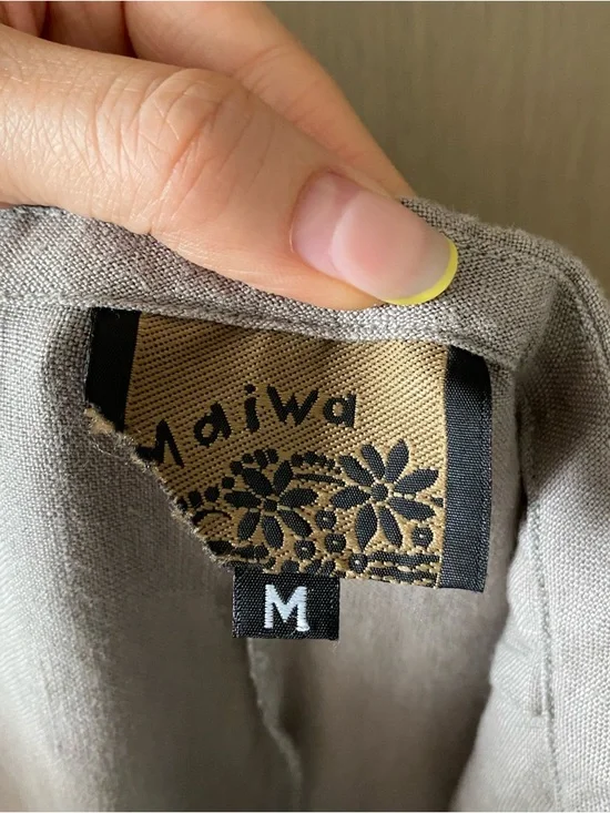 Maiwa studio linen pant - Picture 6 of 6